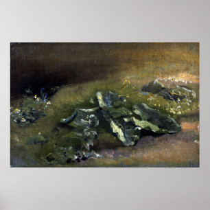 Poster Constable - Étude D'Un Burdock