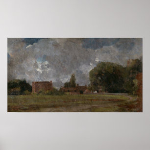 Poster Constable - Golding's House East Bergholt