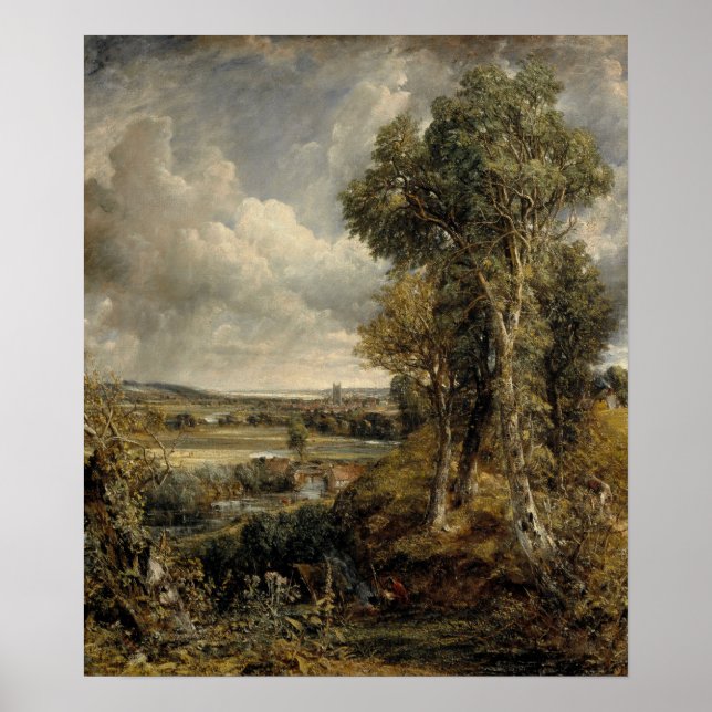 Poster Constable - La Vale De Dedham (Devant)