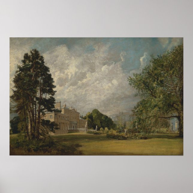 Poster Constable - Malvern Hall Warwickshire (Devant)