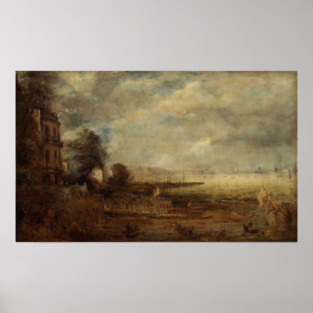 Poster Constable - Pont Waterloo Vu De Whitehall (Devant)