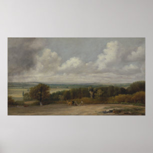 Poster Constable - Scène De Flux Dans Suffolk