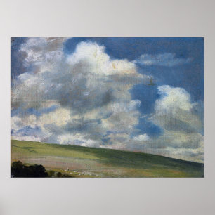 Poster Constable - Scène Sur Les Downs Près De Brighton