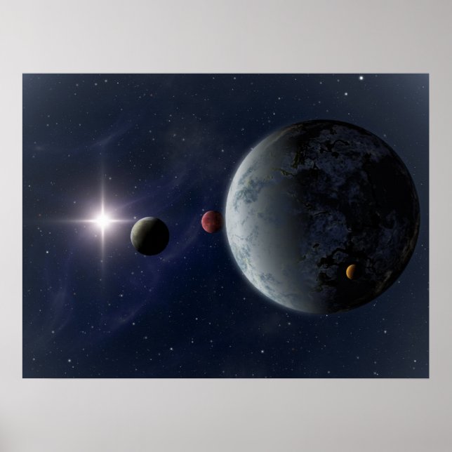 Poster Constellation (Devant)