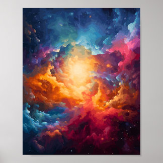 Poster Constellation cosmique