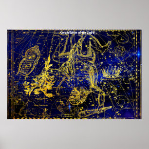Poster Constellation d'Hercules