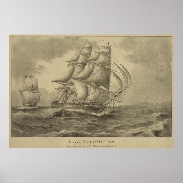 Poster Constitution des États-Unis (Devant)