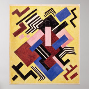 Poster Construction imagée, 1916