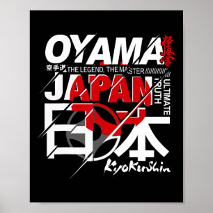Poster Contact complet Kyokushin Karate