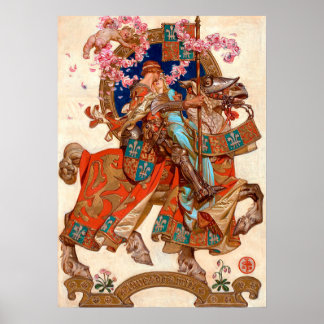Poster Conte de fées - Leyendecker
