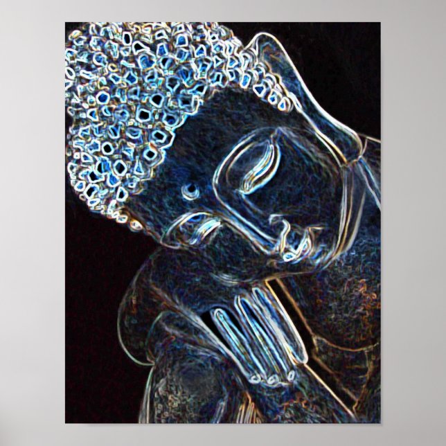 Poster Contempler Bouddha (Devant)