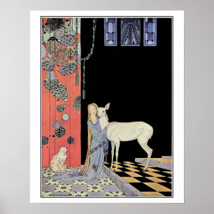 Poster Contes de fées : Blondine et Bonne-Biche