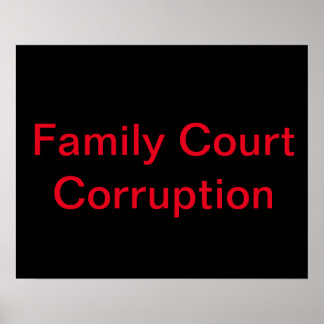 Poster Contestation de la corruption au tribunal de la fa