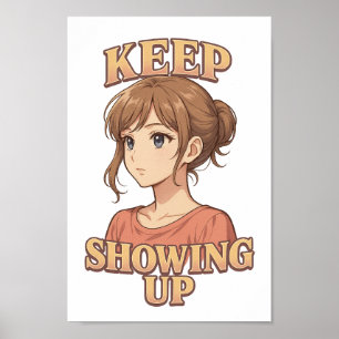 Poster Continuer à montrer Shojo PNG pour DTF & Crafts