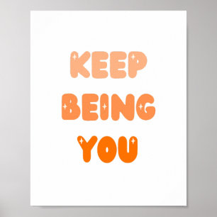 Poster Continuez À Être Cité