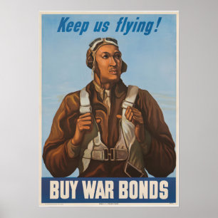 Poster Continuez-Nous À Voler !