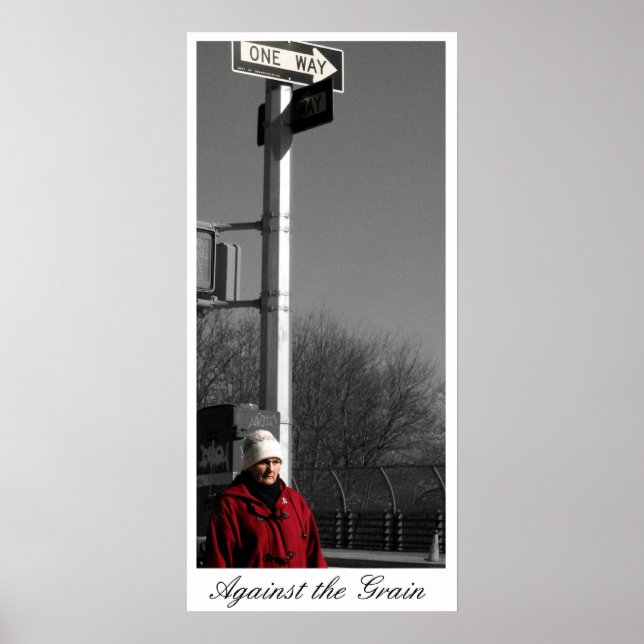 Poster Contre le grain (Devant)