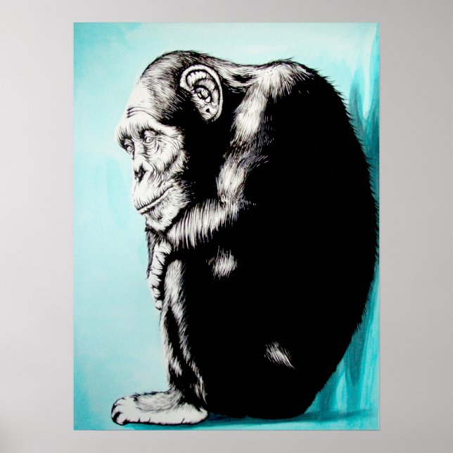 Poster contre le mur (Devant)