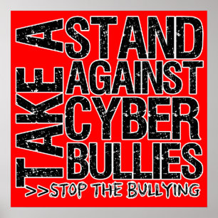 Poster contre les cyber-intimidation