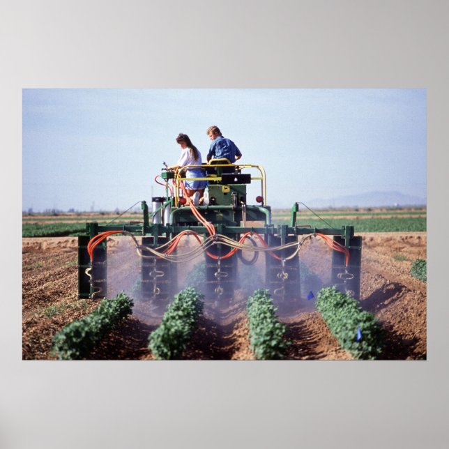 Poster Contrôle blanc (Devant)