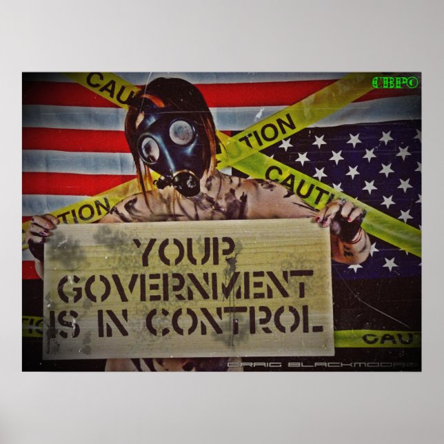 Poster Contrôle du gouvernement (Devant)