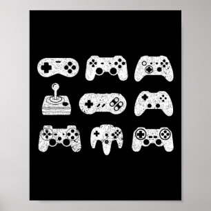 Poster Contrôler Toutes Les Choses Jeux De Contrôleur De 