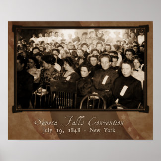Poster Convention de Seneca Falls