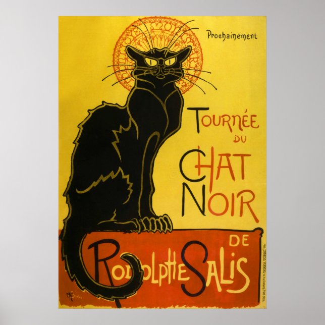 Poster Conversation Noir (Devant)