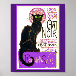 Poster Conversation Noir, Steinlen Fine Art,
