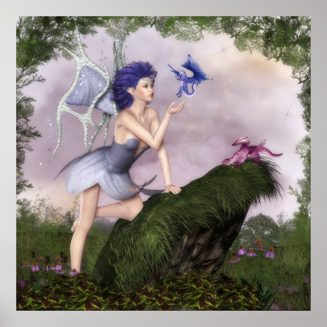 Poster Conversations de fées : Dragons (Devant)