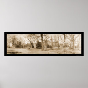 Poster Converse College SC Photo 1909