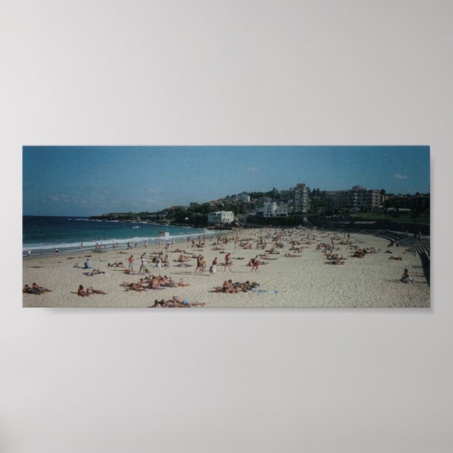 Poster Coogee Beach, Australie (Devant)