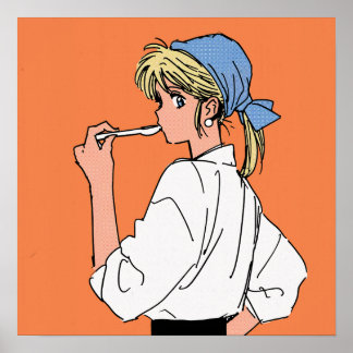 Poster Cook with a Pearl Earring