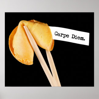 Poster Cookie Carpe Diem Fortune