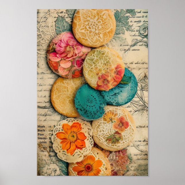 Poster Cookies à sucre (Devant)