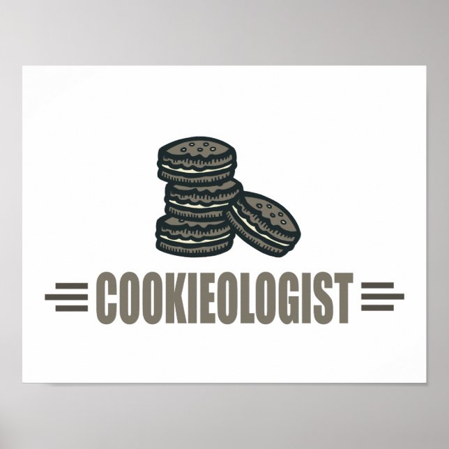 Poster Cookies amusants (Devant)