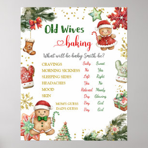 Poster Cookies d'hiver Genre Révéler Vieilles Femmes Cont