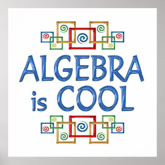 Poster Cool Algebra