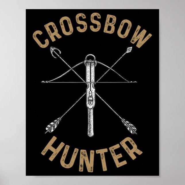 Poster Cool Arc Pour Hommes Femmes Tir À L'Arrow Chasse À (Devant)