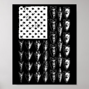 Poster Cool Arrowhead Pour Hommes Femmes Bowhunt Arrow Hu