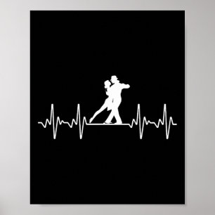 Poster Cool Ballroom Design Pour Hommes Femmes Danser Bal