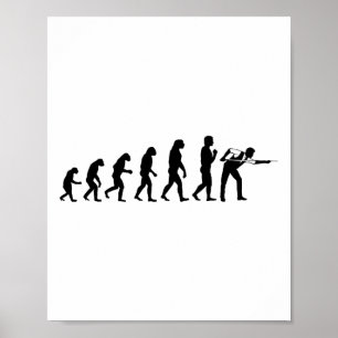 Poster Cool Billiards Evolution Funny Cue Ll Stick Player