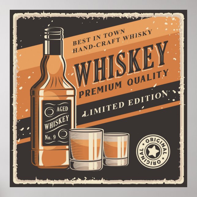 Poster cool boire mancave accueil bar affaires (Devant)