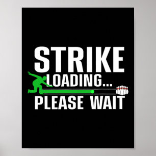 Poster Cool Bowling Art Pour Hommes Femmes Bowler Bowling