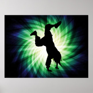 Poster Cool Breakdancer