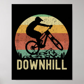 Poster Cool Downhill Jersey, Mountain Biking, Cycling, Mo