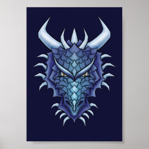 Poster Cool Dragon Head