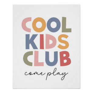 Poster Cool Kids Club