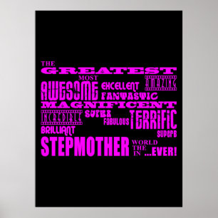 Poster Cool Moderne Fun Stepmères : Greatest Stepmère