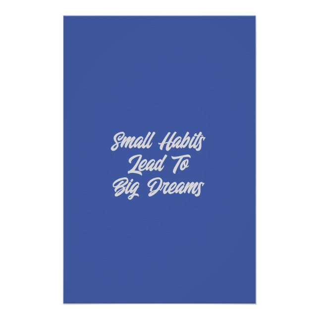 Poster Cool Moderne Inspiration Texte Citation Hommes (Devant)